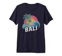 Retro Bali Vacay Cruise Vacation Sisters Moms Squad Premium T-Shirt