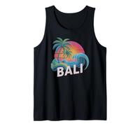 Retro Bali Vacay Cruise Vacation Sisters Moms Squad Tank Top