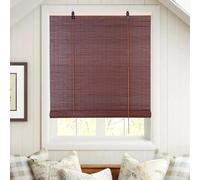 Retro Bamboo Roller Blinds for PatioNatural Outdoor Shades Roll Up Bamboo Shades Indoor/Outdoor Window Privacy Blinds 120x200cmPerfect for Porch & Deck.