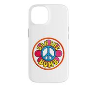 Retro Ban-the-Bomb s Peace Sign s Hippie Flower Power Case for iPhone 14