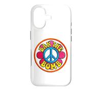 Retro Ban-the-Bomb s Peace Sign s Hippie Flower Power Case for iPhone 17