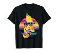 Retro Banana Guitarist Bananas Guitar T-Shirt