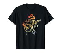 Retro Banjo Player Musical Instrument for Boys T-Shirt