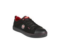 Lee Cooper LCSHOE054 Workwear SB/SRA Retro Baseball Boot, Unisex Modern Styling Safety Boot Work Safety Shoe, Black, 6 UK