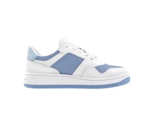 Retro Basket Style Leather Trainers - female - Tommy Jeans - Sneakers - Multicolor - 3 UK - Shoes 3 UK