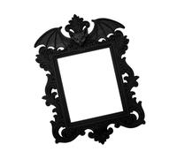 Retro Bat Wing Picture Frame Halloween Home Accent with Multipurpose Hanging Hooks for Vintage Interiors Bat Wing Photo Frame