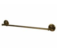 Retro Bathroom Antique Brass Wall Mounted Bath Rack Single Towel Bar 460/610mm