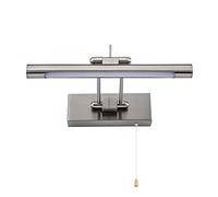 Retro Bathroom Mirror Lamp with Switch LED Bathroom Mirror Light with Pull Switch Picture Light 4000K Over Mirror Front Lamp IP44 Wall Light Anti-Fogging Makeup Light Adjustable Interesting