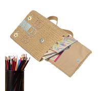 Retro Beach Bag - 16x8x22cm Straw Woven Backpack, Straw Shoulder Carry Bag, Handheld Small Travel Backpack, Lightweight Summer Tote For Vacation Beach Picnic Outdoor Travel Hiking Trips