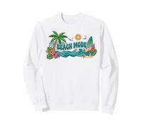 Retro Beach Mode Vacay Mode Cute Vacation Summer Sweatshirt