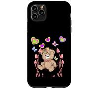 Retro Bear Teddy Child Girls Boys Nature Summer Time Bears Case for iPhone 11 Pro Max