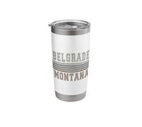 Retro Belgrade Montana Stainless Steel Insulated Tumbler