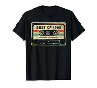 Retro Best of 1985 Mixtape Vintage 39th Birthday Cassette T-Shirt