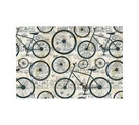 Retro Bicycle Puzzle, 300 Piece Jigsaw Puzzl, 15â€X10.2â Wood, Environmentally Friendly, No Odor Challenging, for Adult and Kids Family, Wedding, Graduation, Gift