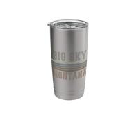 Retro Big Sky Montana Stainless Steel Insulated Tumbler