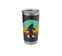 Retro Bigfoot Roller Skate Shirt Skating Sasquatch 80's Gift Stainless Steel Insulated Tumbler