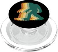 Retro Bigfoot Silhouette Funny Sasquatch Walking Graphic PopSockets PopGrip for MagSafe