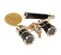 Retro Binoculars - Durable Optical Construction, 3X Magnification | Antique Style Outdoor Exploration Equipment for Theatre Tours & Hiking Portable 16.5 X 9.91 X 5.33 Cm