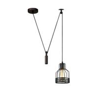 Retro Birdcage Pendant Light Adjustable Modern Vintage Spider Lamp
