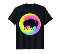 Retro Bison Animal Lover, Vintage Bison Yak Wildlife Lovers T-Shirt