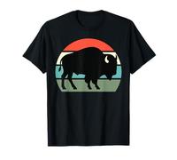 Retro Bison Animal Lover, Vintage Bison Yak Wildlife Lovers T-Shirt