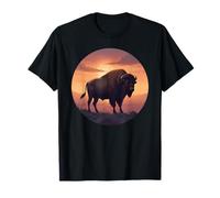 Retro Bison Animal Lover, Vintage Bison Yak Wildlife Lovers T-Shirt