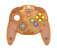 Retro-Bit Tribute 64 2.4GHz Manette sans Fil pour Nintendo 64/Switch/PC/Mac Oran