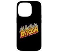 Retro Bitcoin Crypto Digital Coin Money Currency Future Case for iPhone 14 Pro