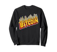Retro Bitcoin Crypto Digital Coin Money Currency Future Sweatshirt