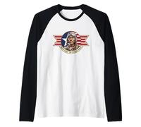 Retro Black Airmen Black History World War 2 Tuskegee Pilots Raglan Baseball Tee