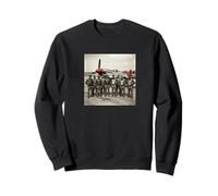 Retro Black Airmen Black History World War 2 Tuskegee Pilots Sweatshirt