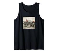 Retro Black Airmen Black History World War 2 Tuskegee Pilots Tank Top