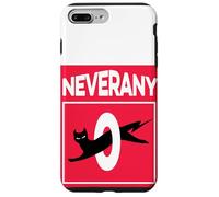 Retro Black Cat with Ironic Abstinence Celibacy Message Case for iPhone 7 Plus/8 Plus