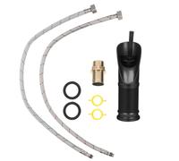 Retro Black Copper Single Lever Bathroom Sink Faucet Waterfall Spout