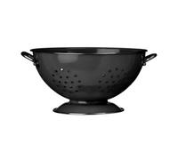 Retro Black Enamel Colander | Hollis
