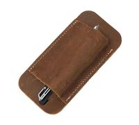 Retro Blade Holster Hip Carrier Bag Snap Closure with Pocket Slot Handmade Utility Organizer PU Leather Rustic Finish Tactical Bag with Belt Holder Gift Equipment