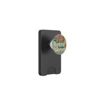 Retro Bloom Flora, Vintage Flower Graphic Tee | 70 PopSockets PopWallet for MagSafe