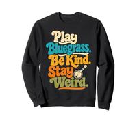 Retro Bluegrass Banjo Picker Sweatshirt