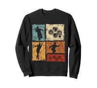 Retro Bocce Sport Distressed For Men Women Kids Petanque Sweatshirt