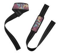 Retro_body_positivity Lifting Straps 66cm Power Workouts Wrist Bands Gym For Weight Lifting, Deadlift, Exercise,