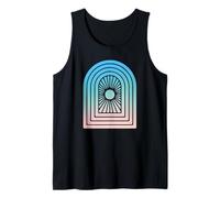 Retro Boho Sunrise Aesthetic Design Tank Top