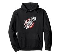 Retro Bomber Nose Art Dirty Gringo Custom Motorcycle Biker Pullover Hoodie