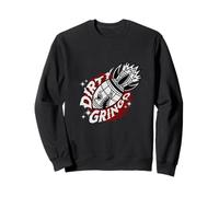 Retro Bomber Nose Art Dirty Gringo Custom Motorcycle Biker Sweatshirt