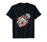 Retro Bomber Nose Art Dirty Gringo Custom Motorcycle Biker T-Shirt