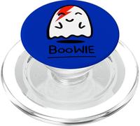 Retro Boo Ghost - Funny Halloween Music Costume | Spooky 70s PopSockets PopGrip for MagSafe