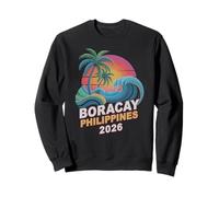 Retro BORACAY PHILIPPINES 2026 Vacation Swimming Trip Sweatshirt