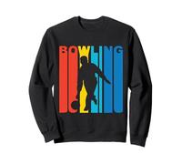 Retro Bowler Vintage Bowling Player Sweatshirt