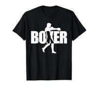 Retro Boxing Tee - Boxer Stance T-Shirt