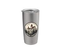 Retro Bran Castle Romania/Bran Castle Stainless Steel Insulated Tumbler