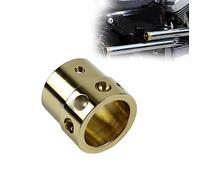 Retro Brass Drilled Exhaust Tip Motorcycle Muffler Pipe For Harley Dyna Sportster XL1200 Iron 833 Road King Electra Street Glide